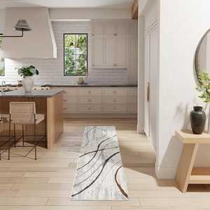 image:imageNourison Home Glam Ivory Multicolor 23 x 76 Area Rug  Easy Clean Non Shedding Bed Room Living Room Dining Room Kitchen 8 RunnerIvoryMulti