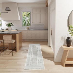 image:imageNourison Home Glam Ivory Multicolor 53 x 73 Area Rug  Easy Clean Non Shedding Bed Room Living Room Dining Room Kitchen 5 x 7Ivory Multicolor