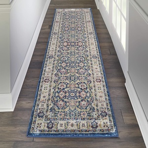 image:imageNourison Home Global Vintage Traditional NavMulticolor 24 x 8 Area Rug Easy Clean Non Shedding Bed Room Living Room Dining Room Kitchen 2x8