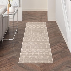 image:imageNourison Home Grafix Beige 53 x 73 Area Rug  Easy Clean Non Shedding Bed Room Living Room Dining Room Kitchen 5 x 7Beige