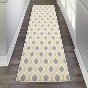 image:imageNourison Home Grafix Blue 53 x 73 Area Rug  Easy Clean Non Shedding Bed Room Living Room Dining Room Kitchen 5 x 7White