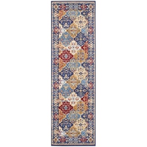 image:imageNourison Home Grafix Multicolor 3 x 5 Area Rug  Easy Clean Non Shedding Bed Room Living Room Dining Room Kitchen 3 x 5Multi Color