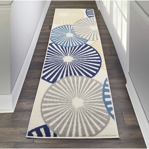 image:imageNourison Home Grafix White 3 x 5 Area Rug  Easy Clean Non Shedding Bed Room Living Room Dining Room Kitchen 3 x 5White