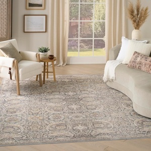 image:imageNourison Home Heirloom Blend Charcoal Multicolor 311 x 510 Area Rug  Easy Clean Non Shedding Bed Room Living Room Dining Room Kitchen 4 x 6