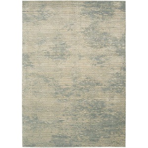 image:imageNourison Home Home Maya 0 Mineral 53 x 75 Area Carpet Washproof Non Shedding Bed Room Living Room Dining Room Kitchen 5x7Mineral