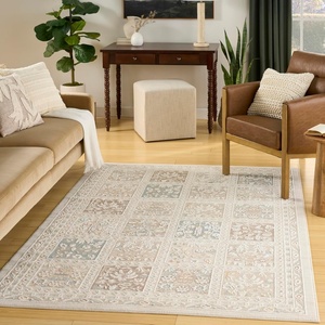 image:imageNourison Home Isla Multicolor 710 x 910 Area Rug  Easy Clean Non Shedding Bed Room Living Room Dining Room Kitchen 8 x 10Multi Color
