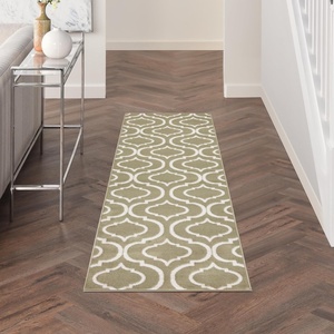 image:imageNourison Home Jubilant Grey 53 x 73 Area Rug  Easy Clean Non Shedding Bed Room Living Room Dining Room Kitchen 5 x 7Olive