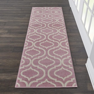 image:imageNourison Home Jubilant Grey 53 x 73 Area Rug  Easy Clean Non Shedding Bed Room Living Room Dining Room Kitchen 5 x 7Pink