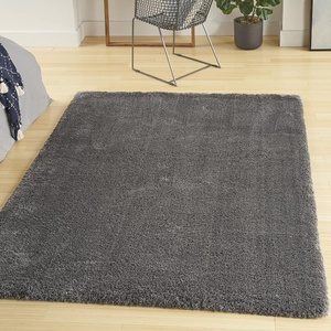 image:imageNourison Home Luxurious Shag Silver 9 x 12 Area Rug  Easy Clean Non Shedding Bed Room Living Room Dining Room Kitchen 9 x 12Grey