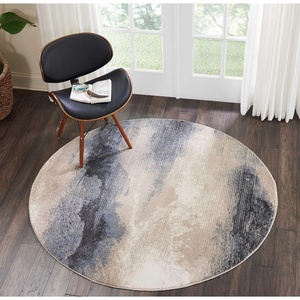 image:imageNourison Home Maxell Flint 53 x 73 Area Rug  Easy Clean Non Shedding Bed Room Living Room Dining Room Kitchen 5 x 7Flint