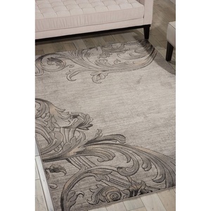 image:imageNourison Home Maxell Graphite 22 x 76 Area Rug  Easy Clean Non Shedding Bed Room Living Room Dining Room Kitchen 8 RunnerGraphite