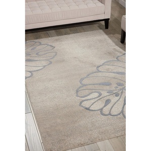 image:imageNourison Home Maxell Grey 22 x 76 Area Rug  Easy Clean Non Shedding Bed Room Living Room Dining Room Kitchen 8 RunnerBeige