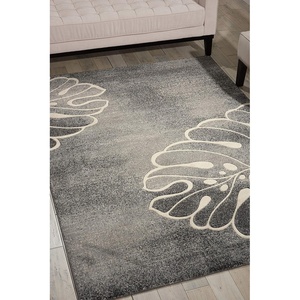 image:imageNourison Home Maxell Grey 22 x 76 Area Rug  Easy Clean Non Shedding Bed Room Living Room Dining Room Kitchen 8 RunnerGrey