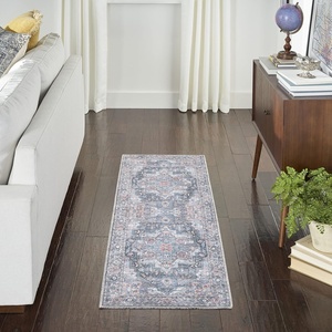 image:imageNourison Home New Concept Washables Light Blue Multicolr 53 x 73 Area Rug  Easy Clean Non Shedding Bed Room Living Room Dining Room Kitchen 5 x 7Light Blue Multi
