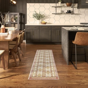 image:imageNourison Home Nordic Green Blue 5 x 7 Area Rug  Easy Clean Non Shedding Bed Room Living Room Dining Room Kitchen 5 x 7Rust