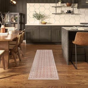 image:imageNourison Home Nordic Ivory 5 x 7 Area Rug  Easy Clean Non Shedding Bed Room Living Room Dining Room Kitchen 5 x 7Brick Ivory