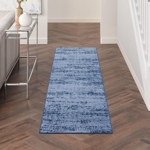 image:imageNourison Home Nourison Essentials Grey Beige 10 x 14 Area Rug  Easy Clean Non Shedding Bed Room Living Room Dining Room Kitchen 10 x 14Denim