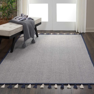 image:imageNourison Home Otto Modern Taupe 8 x 106 Area Rug Easy Cleaning Non Shedding Bed Room Living Room Dining Room Kitchen 8x11Navy