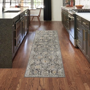 image:imageNourison Home Oushak Home Charcoal 9 x 12 Area Rug  Easy Clean Non Shedding Bed Room Living Room Dining Room Kitchen 9 x 12Charcoal