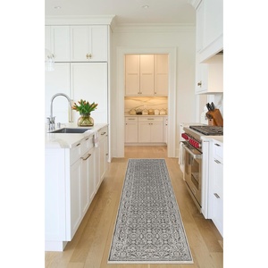 image:imageNourison Home Outlines Charcoal Ivory 6 x 9 Area Rug  Easy Cleaning Non Shedding Bed Room Living Room Dining Room Kitchen 6 x 9Charcoal Ivory
