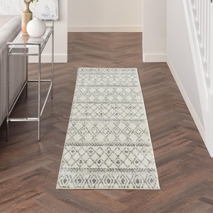 image:imageNourison Home Passion Ivory Grey 53 x 73 Area Rug  Easy Clean Non Shedding Bed Room Living Room Dining Room Kitchen 5 x 7IvoryGrey