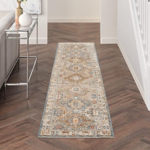 image:imageNourison Home Petra Ivory Multicolor 710 x 104 Area Rug  Easy Clean Non Shedding Bed Room Living Room Dining Room Kitchen 8 x 10Blue