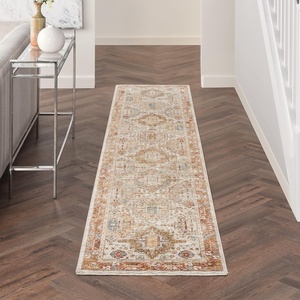 image:imageNourison Home Petra Ivory Multicolor 710 x 104 Area Rug  Easy Clean Non Shedding Bed Room Living Room Dining Room Kitchen 8 x 10IvoryMulti