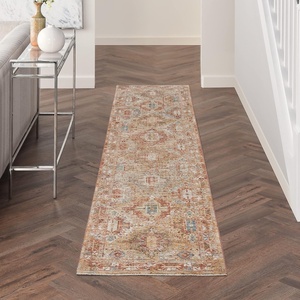 image:imageNourison Home Petra Ivory Multicolor 710 x 104 Area Rug  Easy Clean Non Shedding Bed Room Living Room Dining Room Kitchen 8 x 10Rust