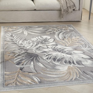 image:imageNourison Home Pompeii Grey 710 x 910 Area Rug  Easy Clean Non Shedding Bed Room Living Room Dining Room Kitchen 8 x 10Grey