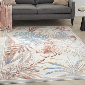 image:imageNourison Home Pompeii Grey 710 x 910 Area Rug  Easy Clean Non Shedding Bed Room Living Room Dining Room Kitchen 8 x 10Multi Color