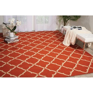 image:imageNourison Home Portico IndoorOutdoor Navy 8 x 106 Area Rug Easy Cleaning Non Shedding Bed Room Living Room Dining Room Backyard Deck Patio 8x11Orange