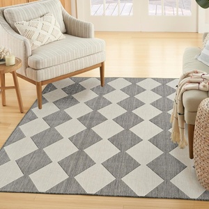 image:imageNourison Home Positano Beige 5 x 7 Area Rug  Easy Clean Non Shedding Bed Room Living Room Dining Room Kitchen 5 x 7Charcoal