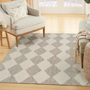image:imageNourison Home Positano Beige 5 x 7 Area Rug  Easy Clean Non Shedding Bed Room Living Room Dining Room Kitchen 5 x 7Light Grey