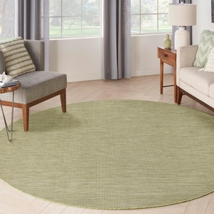 image:imageNourison Home Positano Green 8 x Round Area Rug  Easy Clean Non Shedding Bed Room Living Room Dining Room Kitchen 8 x Round