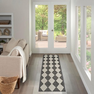 image:imageNourison Home Positano Yellow 6 x 9 Area Rug  Easy Clean Non Shedding Bed Room Living Room Dining Room Kitchen 6 x 9Black