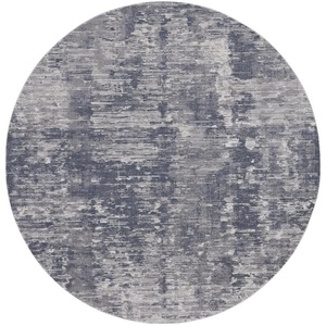 image:imageNourison Home Rustic Textures Rustic Grey 53 x round Area Rug Easy Cleaning Non Shedding Bed Room Living Room Dining Room Kitchen 5 Round