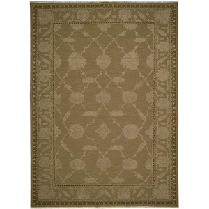 image:imageNourison Home Silk Pointe SKP1 Green Rectangle Area Rug 3Feet 10Inches by 5Feet 10Inches 310 x 510Brown