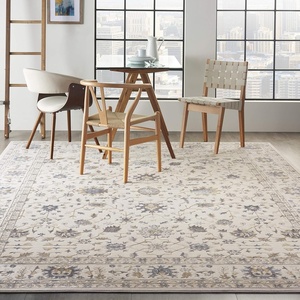 image:imageNourison Home Sleek Textures Traditional Ivory 710 x 106 Area Rug Easy Clean Non Shedding Bed Room Living Room Dining Room Kitchen 8x11710 x 106 Rectangular
