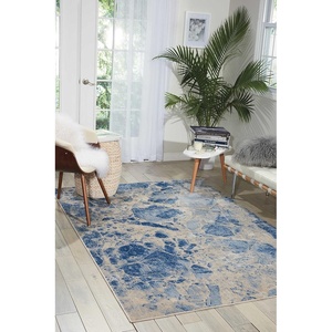 image:imageNourison Home Somerset Latte 2 x 29 Area Rug  Easy Clean Non Shedding Bed Room Living Room Dining Room Kitchen 2 x 3Blue