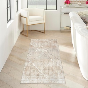 image:imageNourison Home Sparkle Grey Mocha 710 x 910 Area Rug  Easy Clean Non Shedding Bed Room Living Room Dining Room Kitchen 8 x 10Grey Mocha