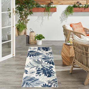 image:imageNourison Home Suncoast Multicolor 53 x 73 Area Rug  Easy Clean Non Shedding Bed Room Living Room Dining Room Kitchen 5 x 7Blue