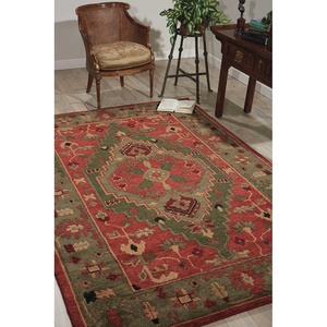 image:imageNourison Home Tahoe Rust 56 x 86 Area Rug  Easy Clean Non Shedding Bed Room Living Room Dining Room Kitchen 6 x 9Rust