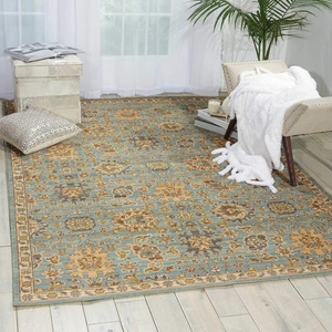 image:imageNourison Home Timeless Traditional Light Blue 23 x 3 AreaRug EasyCleaning Non Shedding Bed Room Living Room Dining Room Kitchen 2x3Light Blue