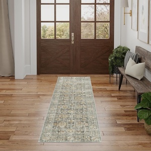 image:imageNourison Home Traditional Home Traditional Grey 26 x 46 Area Rug Easy Cleaning Non Shedding Bed Room Living Room Dining Room Kitchen 3x5Grey