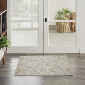 image:imageNourison Home Twilight Grey Multicolor 2 x 3 Area Rug  Easy Clean Non Shedding Bed Room Living Room Dining Room Kitchen 2 x 3GreyMulti