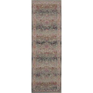 image:imageNourison Home Vintage Kashan Vintage Grey 4 x Round Area Rug Easy Cleaning Non Shedding Bed Room Living Room Dining Room Kitchen 4 RoundGrey