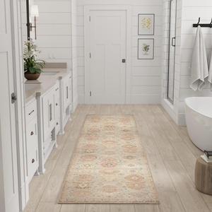 image:imageNourison Home Vintage Washables Sage Multicolor 22 x 8 Area Rug  Easy Clean Non Shedding Bed Room Living Room Dining Room Kitchen 8 RunnerSage Multicolor