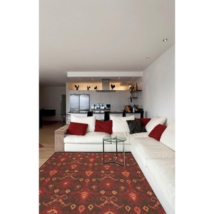 image:imageNourison Home Vista Tribal Ivory 5 x 7 Area Rug Easy Cleaning Non Shedding Bed Room Living Room Dining Room Kitchen 5x7Brown
