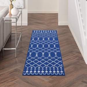 image:imageNourison Home Whimsicle Ivory 3 x 5 Area Rug  Easy Clean Non Shedding Bed Room Living Room Dining Room Kitchen 3 x 5Navy