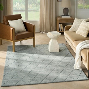 image:imageNourison Home Wool Haven Sage 53 x 73 Area Rug  Easy Clean Non Shedding Bed Room Living Room Dining Room Kitchen 5 x 7Blue